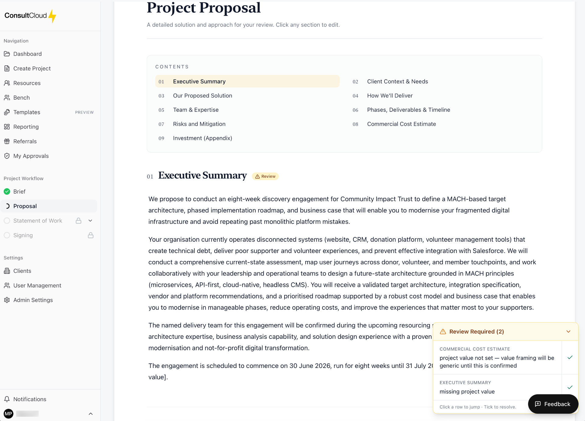 Proposal Generation